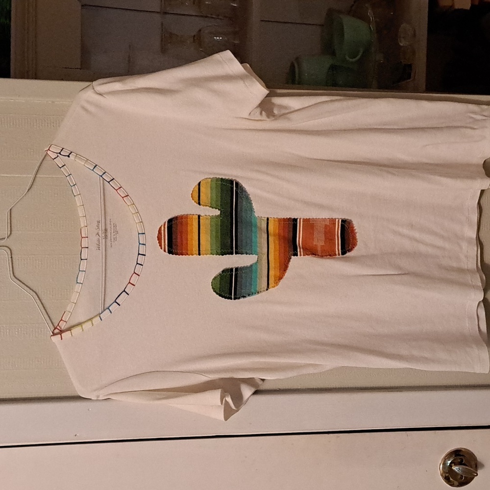 Serape cactus tshirt